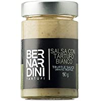 Los mejores  - Salsa de trufa blanca (Tuber magnatum Pico) 190gr- Producto típico italiano - Bernardini Tartufi